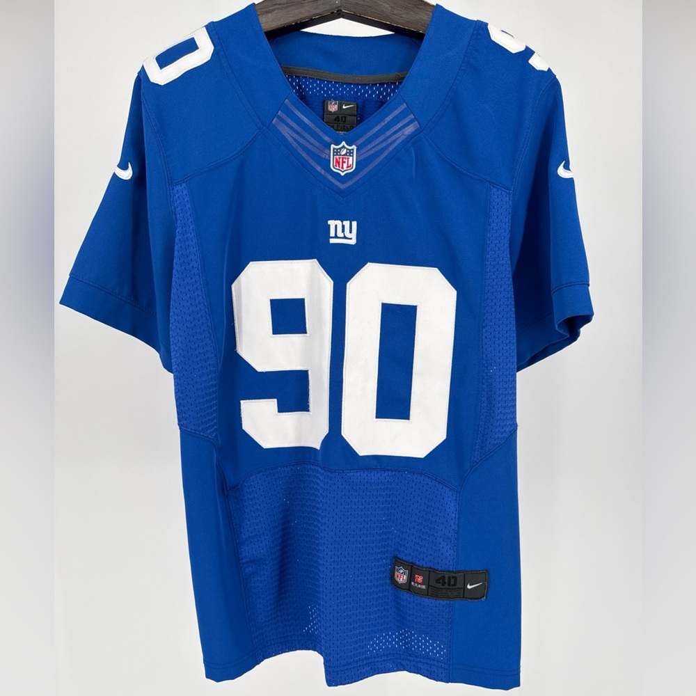 Nike New York Giants Jason Pierre-Paul #90 On Field Jersey Big Blue Size 40 M